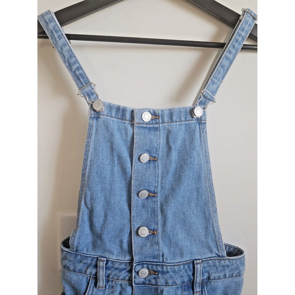 Pacsun Women's Junior Size Small Trivia Denim Overall Dress Light Wash W29 L15 - Picture 7 of 9